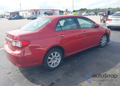 2012 Toyota Corolla Le z USA, uszkodzony, nr VIN 2T1BU4EEXCC912301